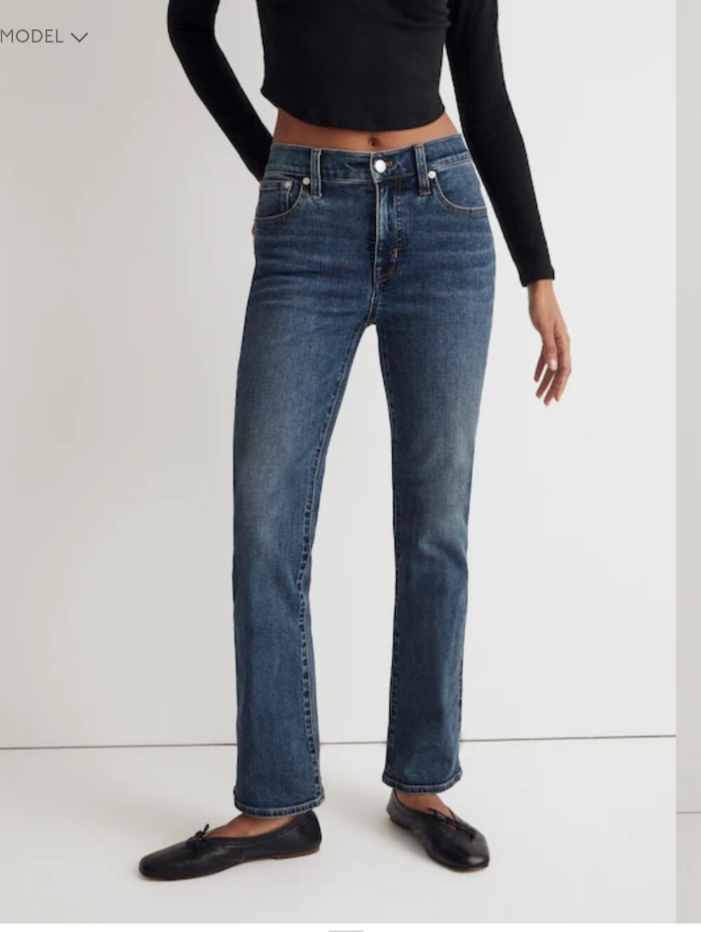 Madewell Kick Out Crop Jeans